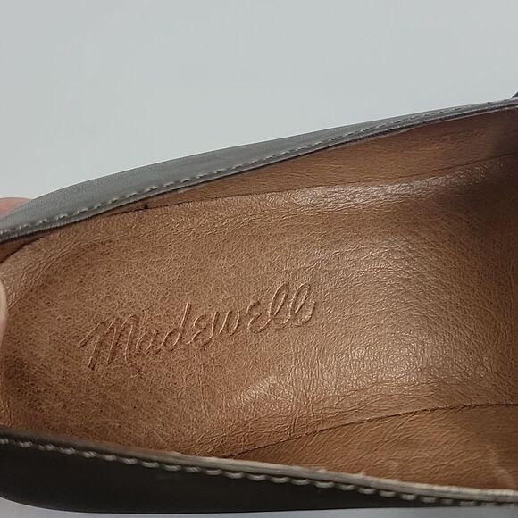 Madewell The Elin Loafer Flat Two Tone Leather - Picture 11 of 15